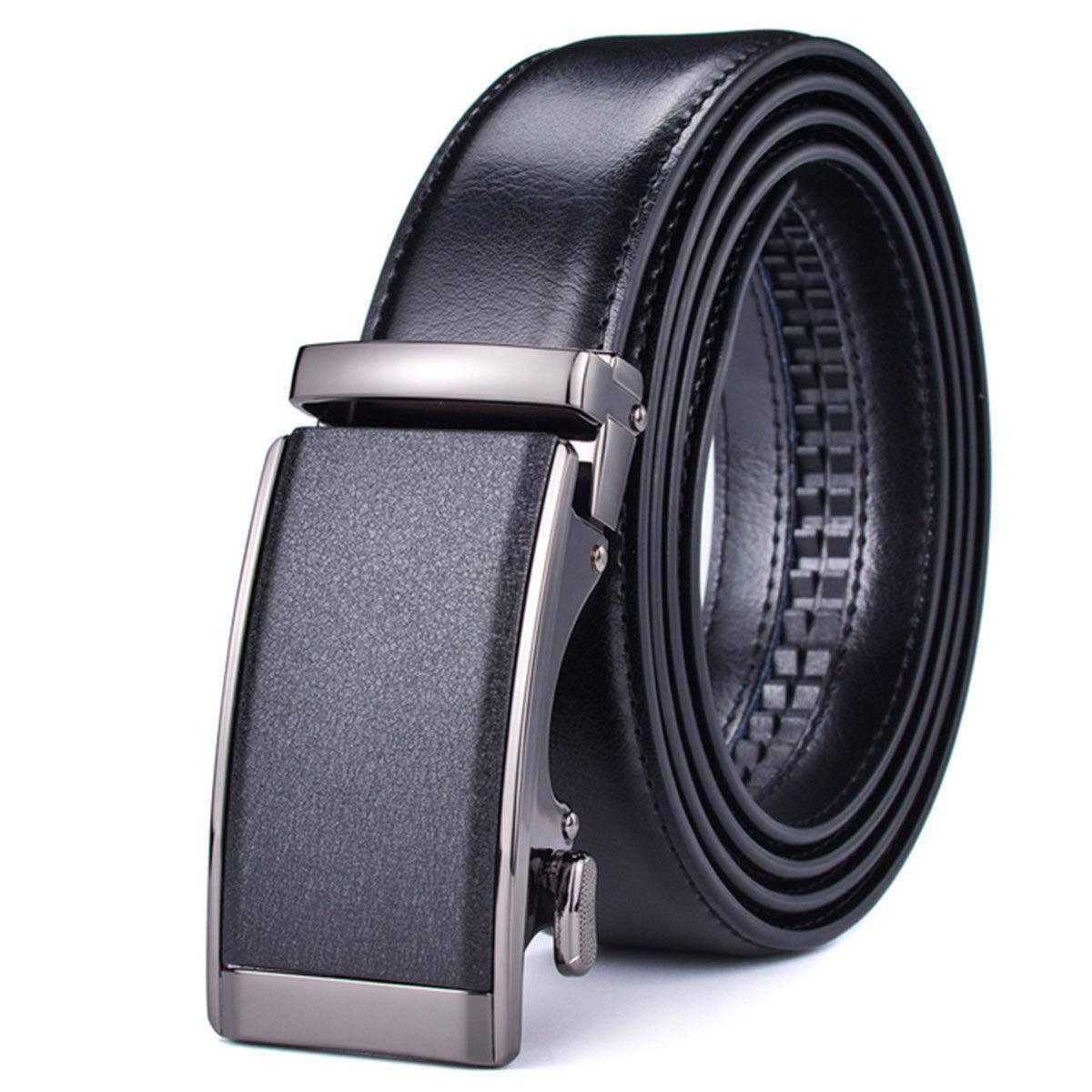 Camaro Men's Black Leather Suit Belt – Belgravia Wear
