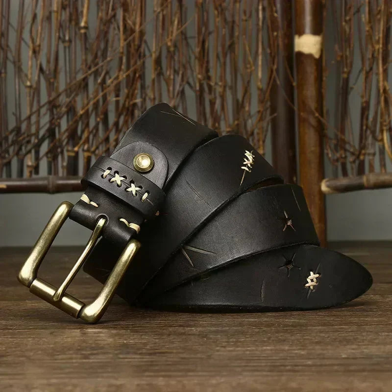 Everest Men's Full-Grain Leather Belt – view 10