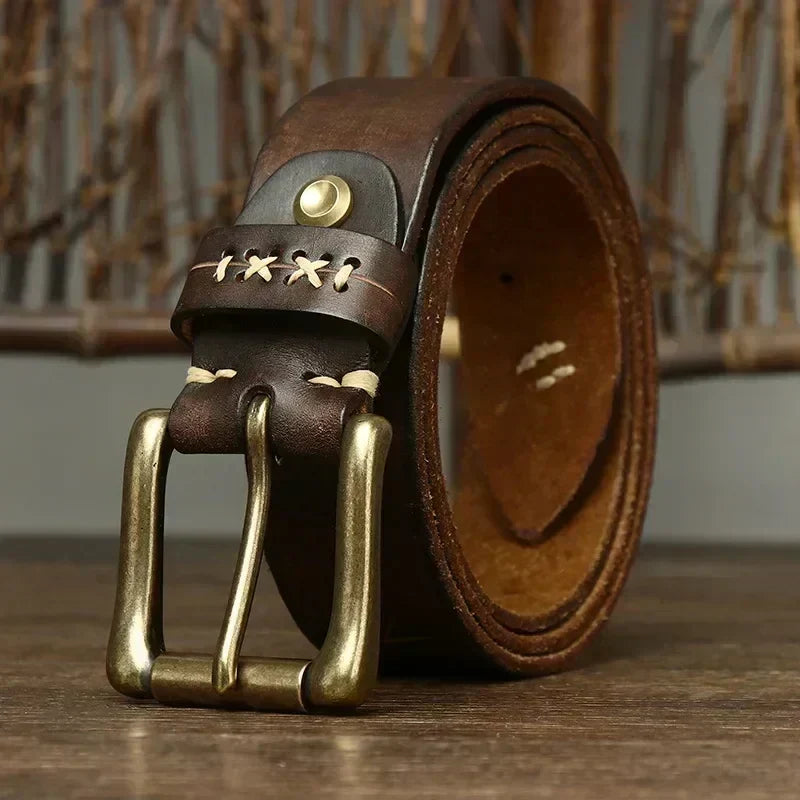 Everest Men's Full-Grain Leather Belt – view 3