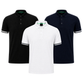 3er-Pack klassische Poloshirts – Ansicht 2