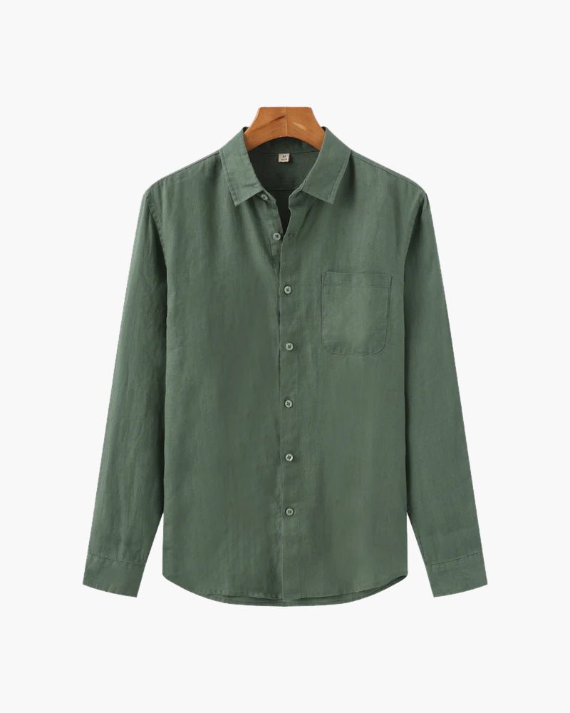 Cape Town Men's 100% Linen Shirt – view 7