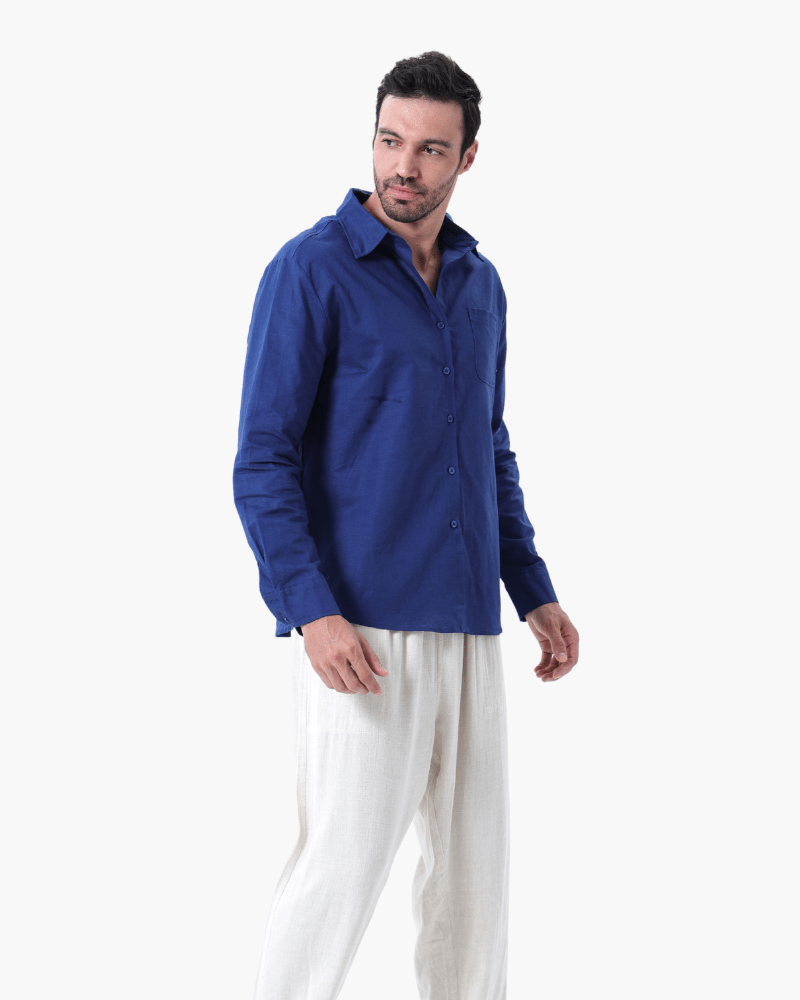 Cape Town Men's 100% Linen Shirt – view 13