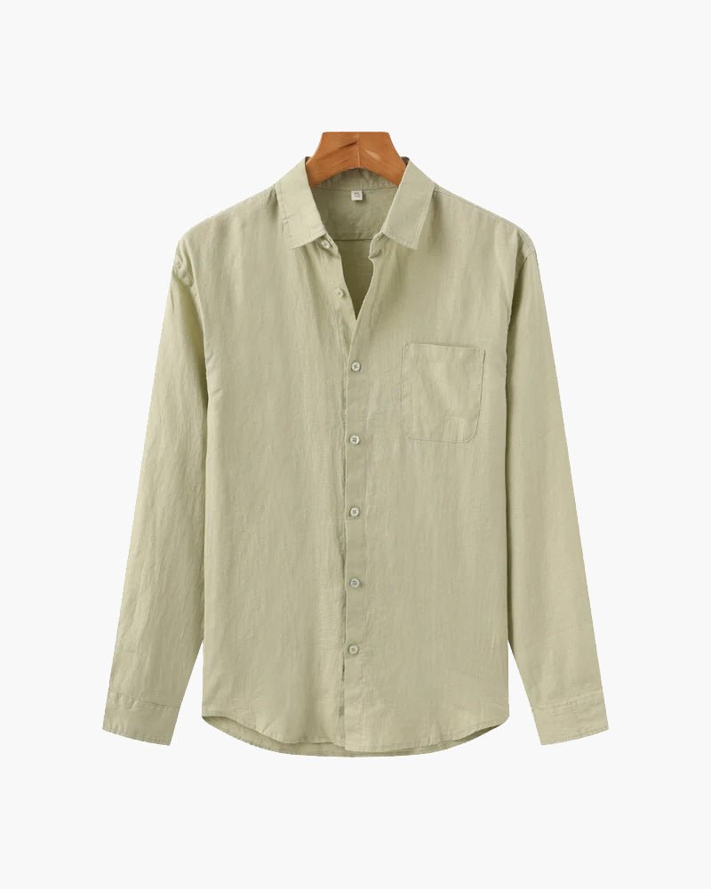 Cape Town Men's 100% Linen Shirt – view 15