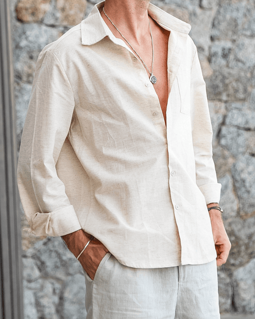 Cape Town Men's 100% Linen Shirt – view 2