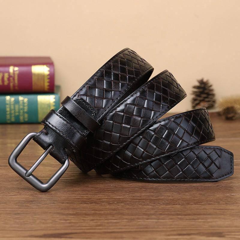 Anatol Men's Braided Leather Belt – Belgravia Wear