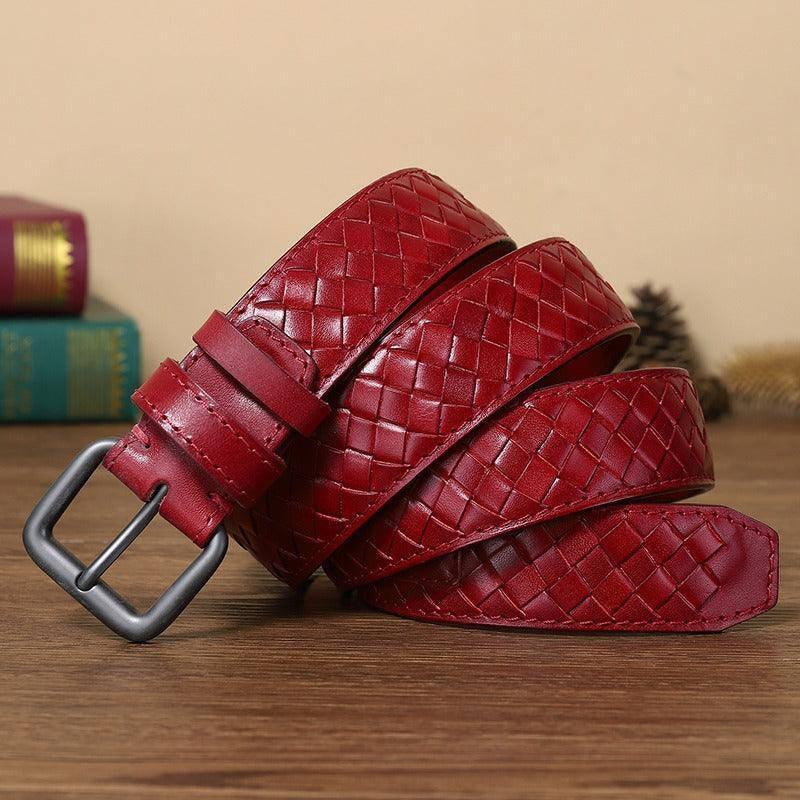Anatol Men's Braided Leather Belt – view 4