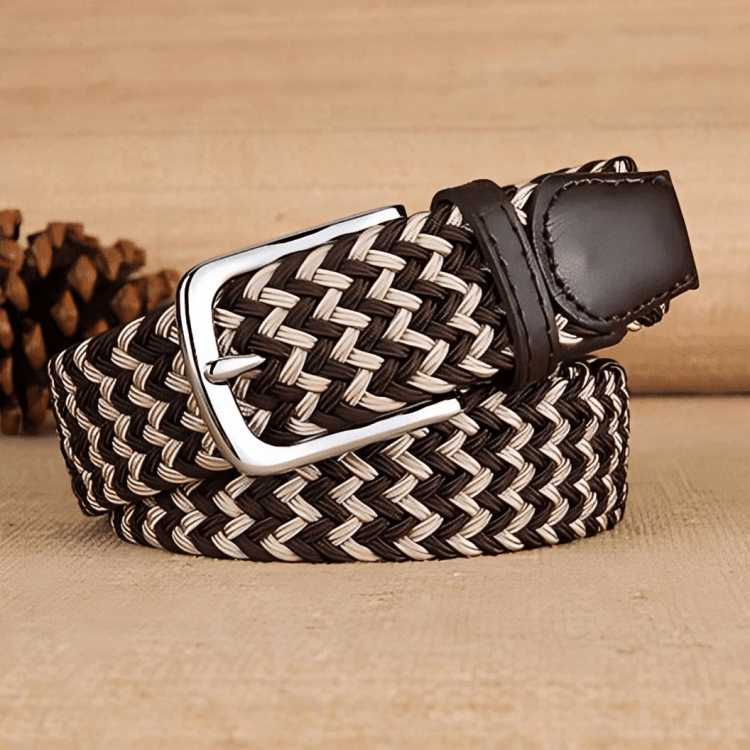 William Men's Elastic Braided Belt – view 8