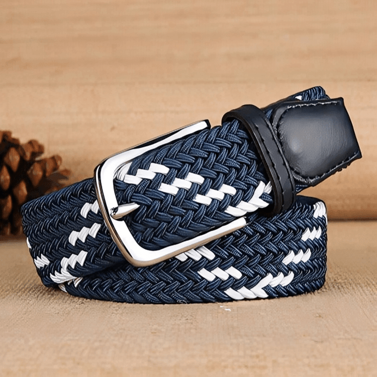 William Men's Elastic Braided Belt – view 9