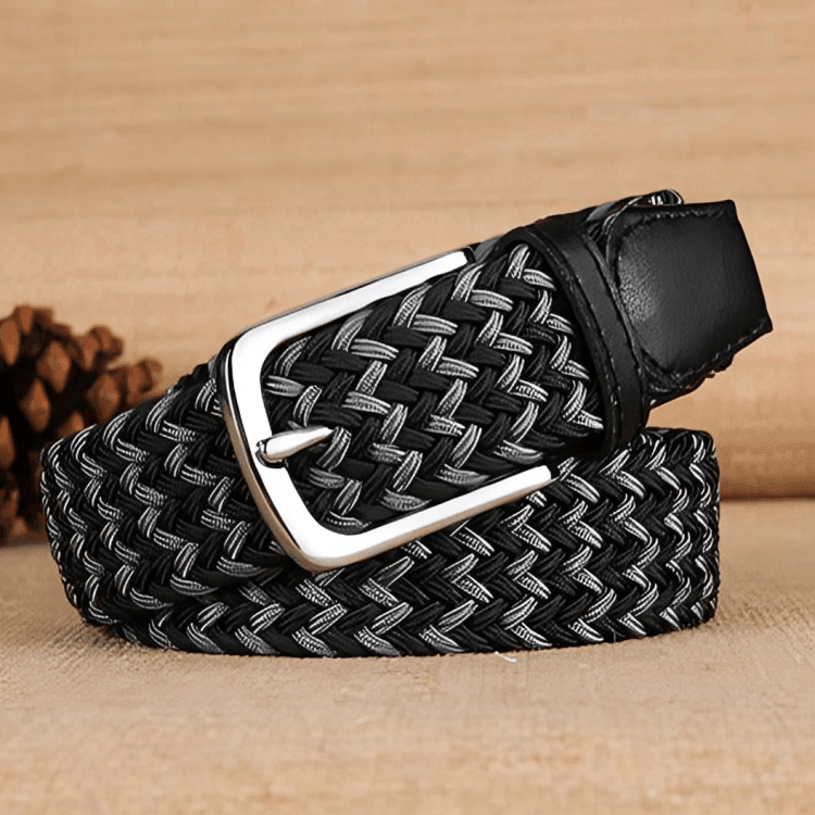 William Men's Elastic Braided Belt – view 7