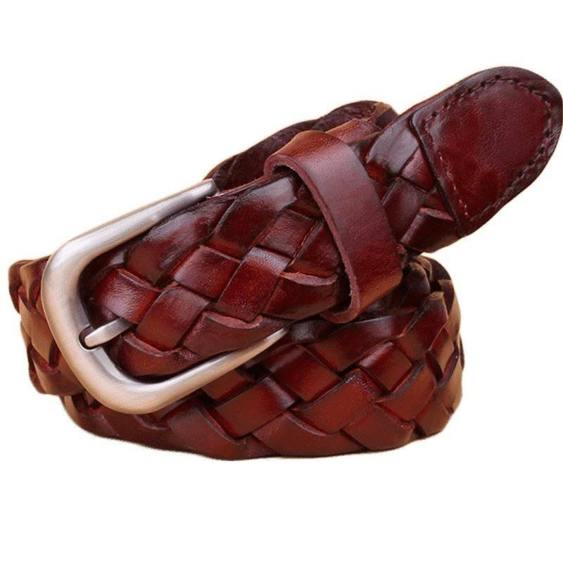 Masui Men's Braided Leather Belt – view 6
