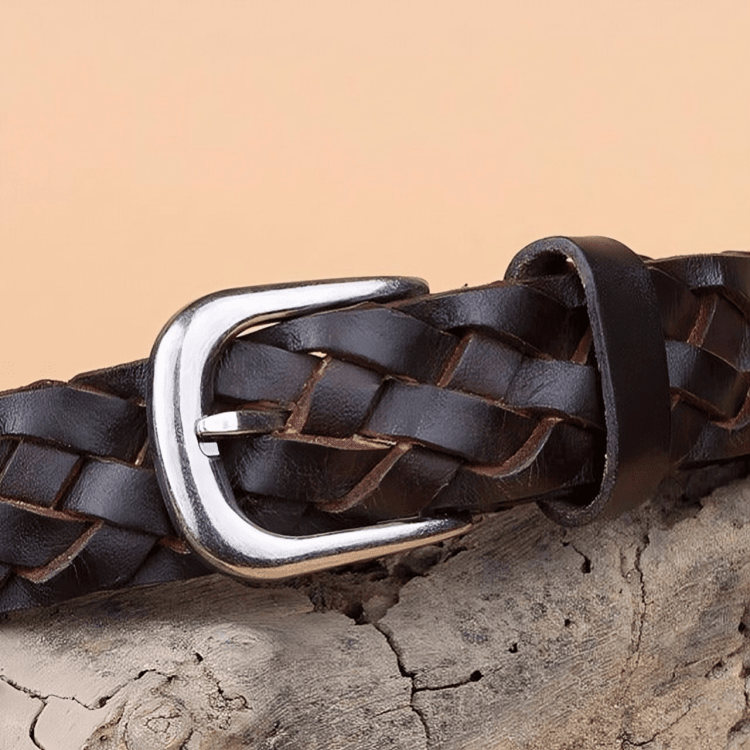 Masui Men's Braided Leather Belt – view 9