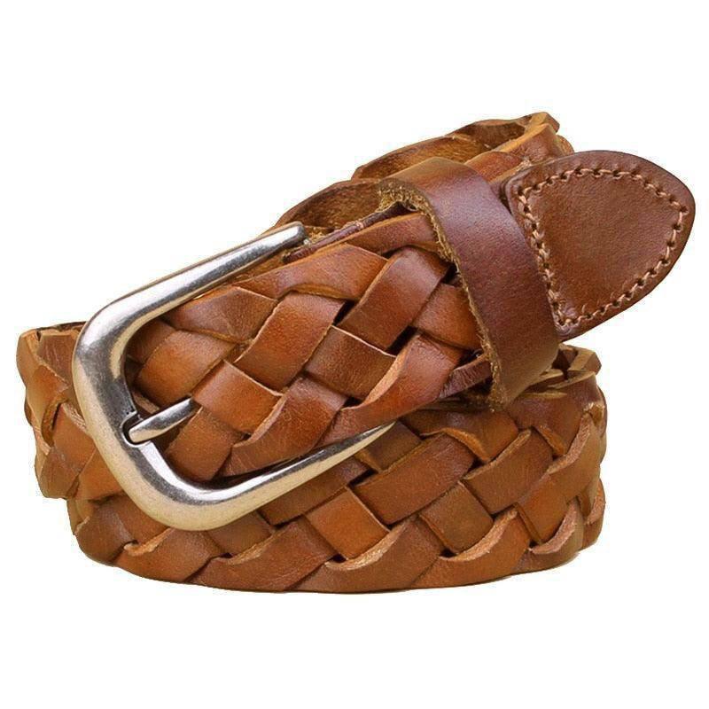 Masui Men's Braided Leather Belt – view 2