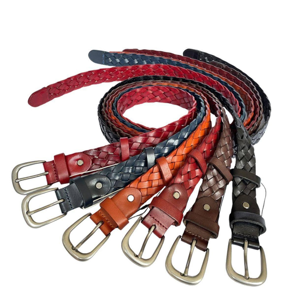Masui Men's Braided Leather Belt – view 8