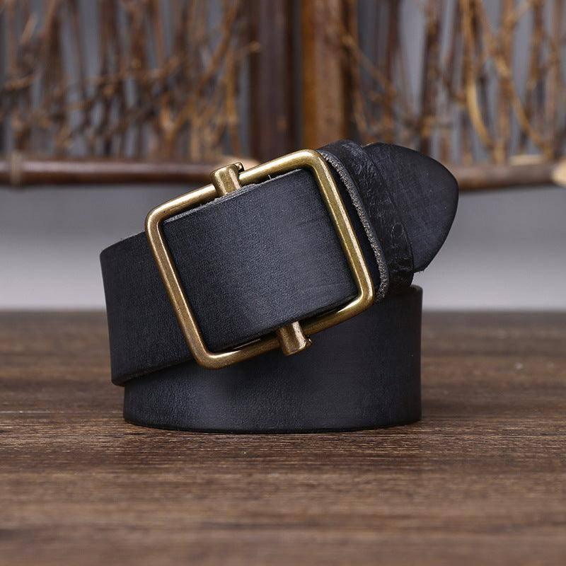 Strumiana Men's Full-Grain Leather Belt – view 2