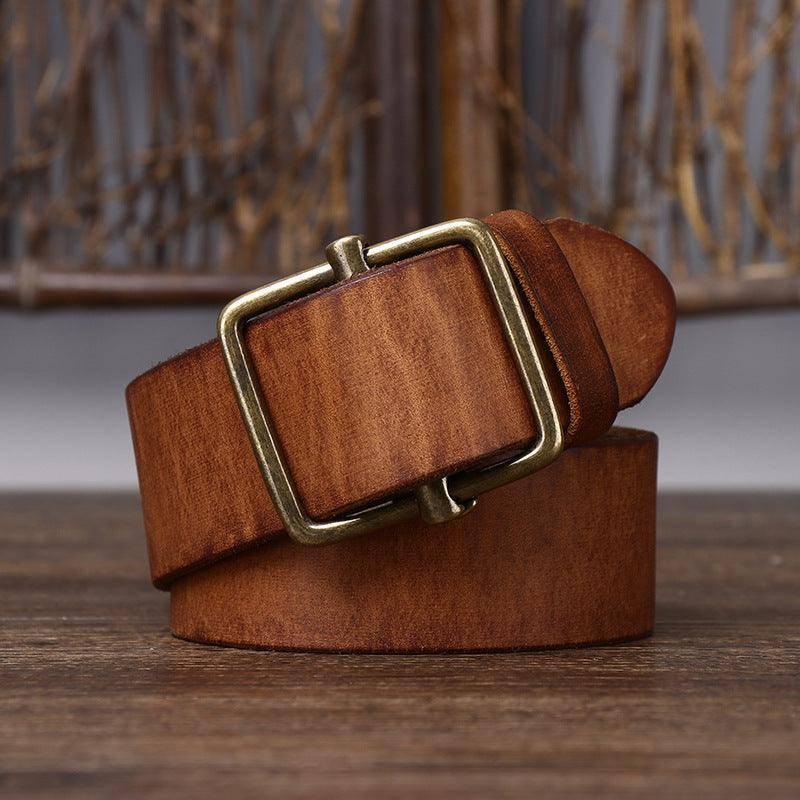 Strumiana Men's Full-Grain Leather Belt – view 3