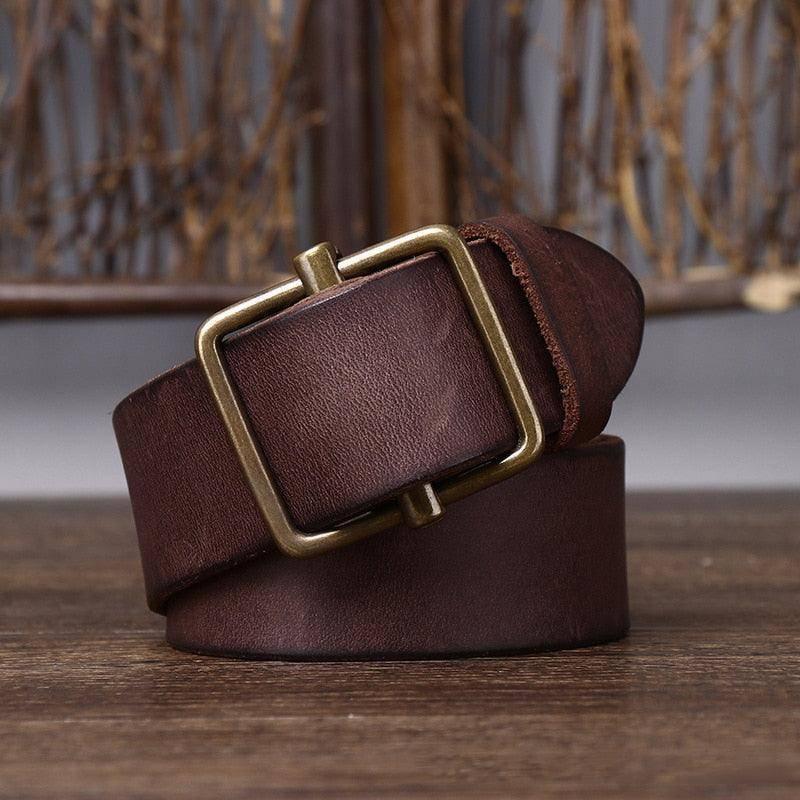 Strumiana Men's Full-Grain Leather Belt – view 4