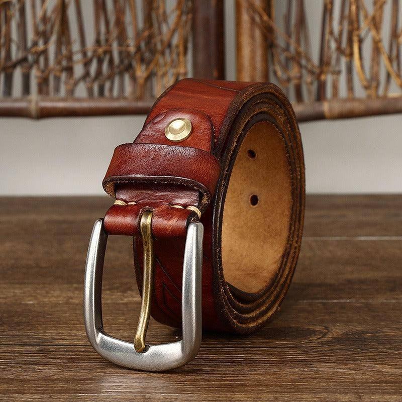 Neha Men's Leather Belt – view 6