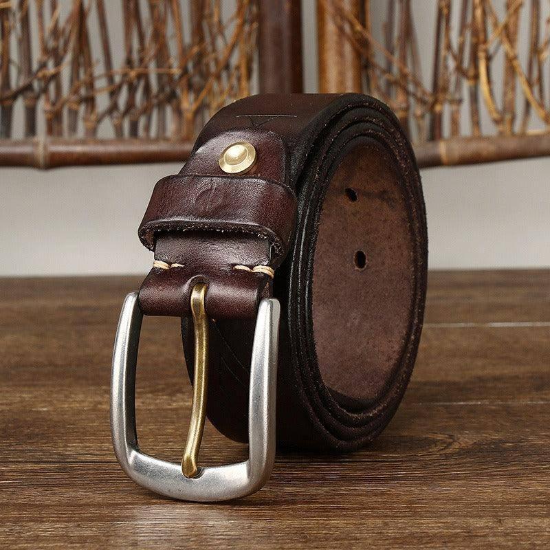 Neha Men's Leather Belt – view 8