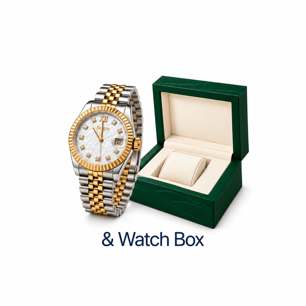 Damenuhr Lady Klassisch 28 mm & Uhrenbox
