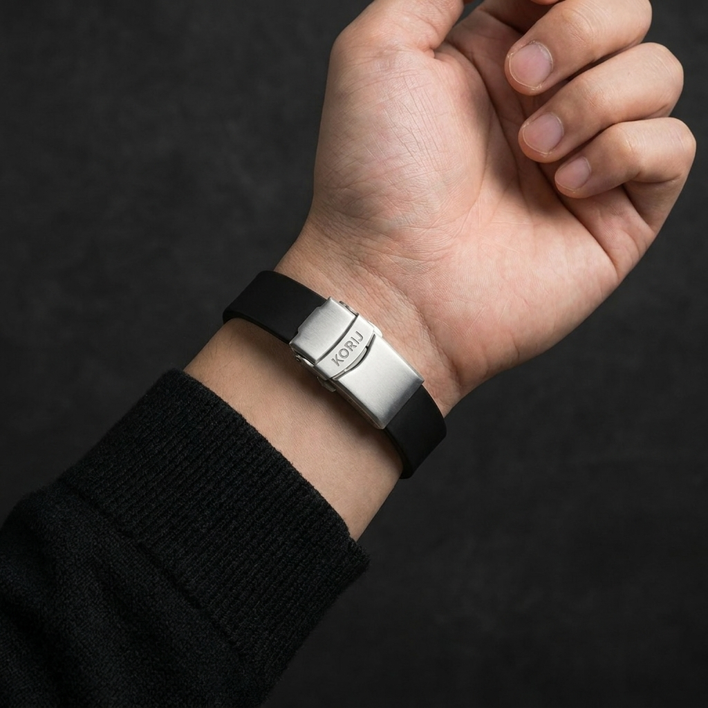 KORIJ® Noir Aura Cologne Bracelet – view 8