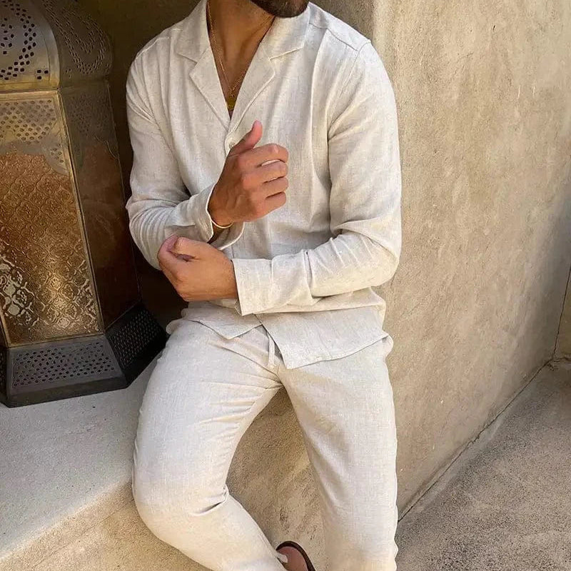 Capri Men's Linen Signature Set – view 4