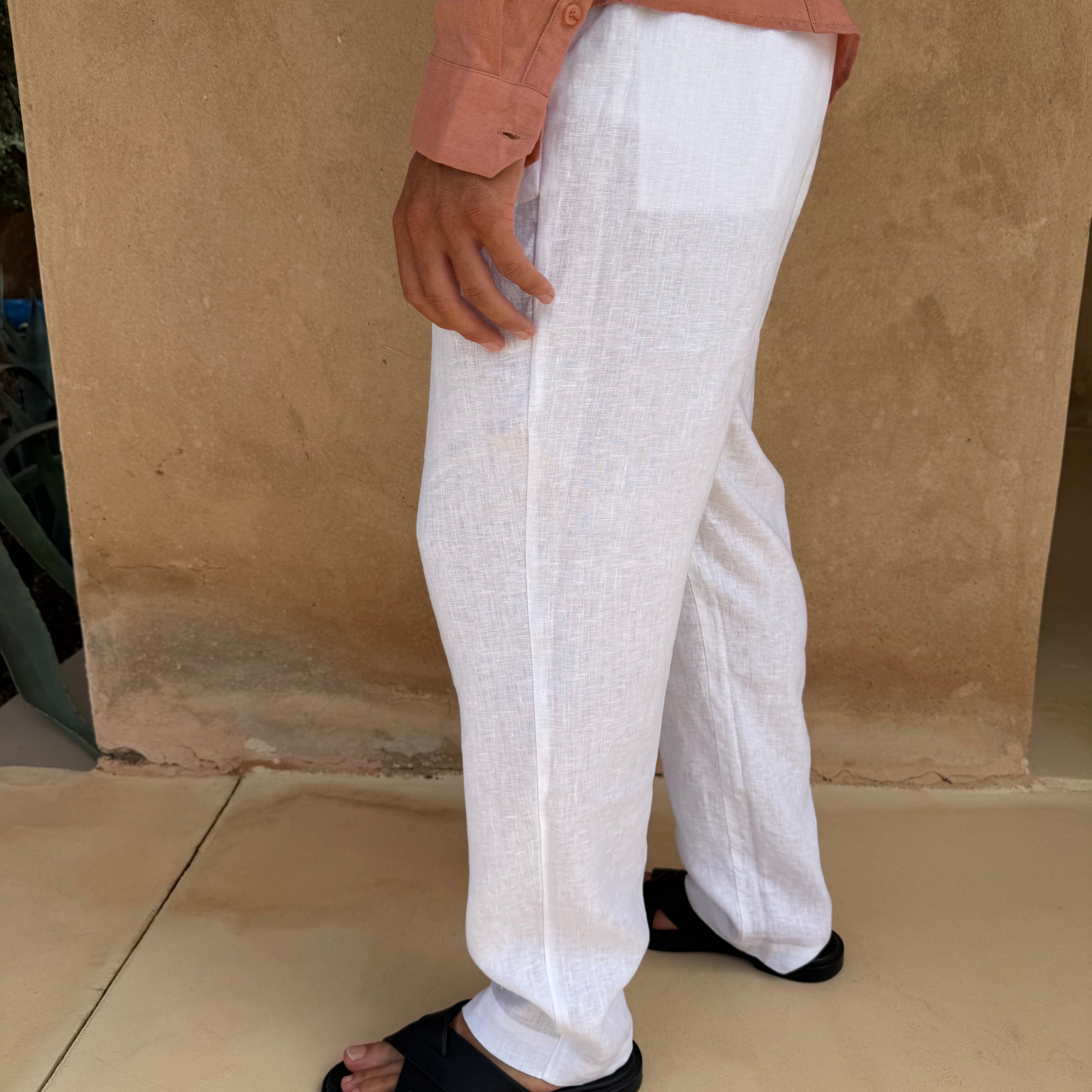 Capri Men's Linen Trousers – view 5