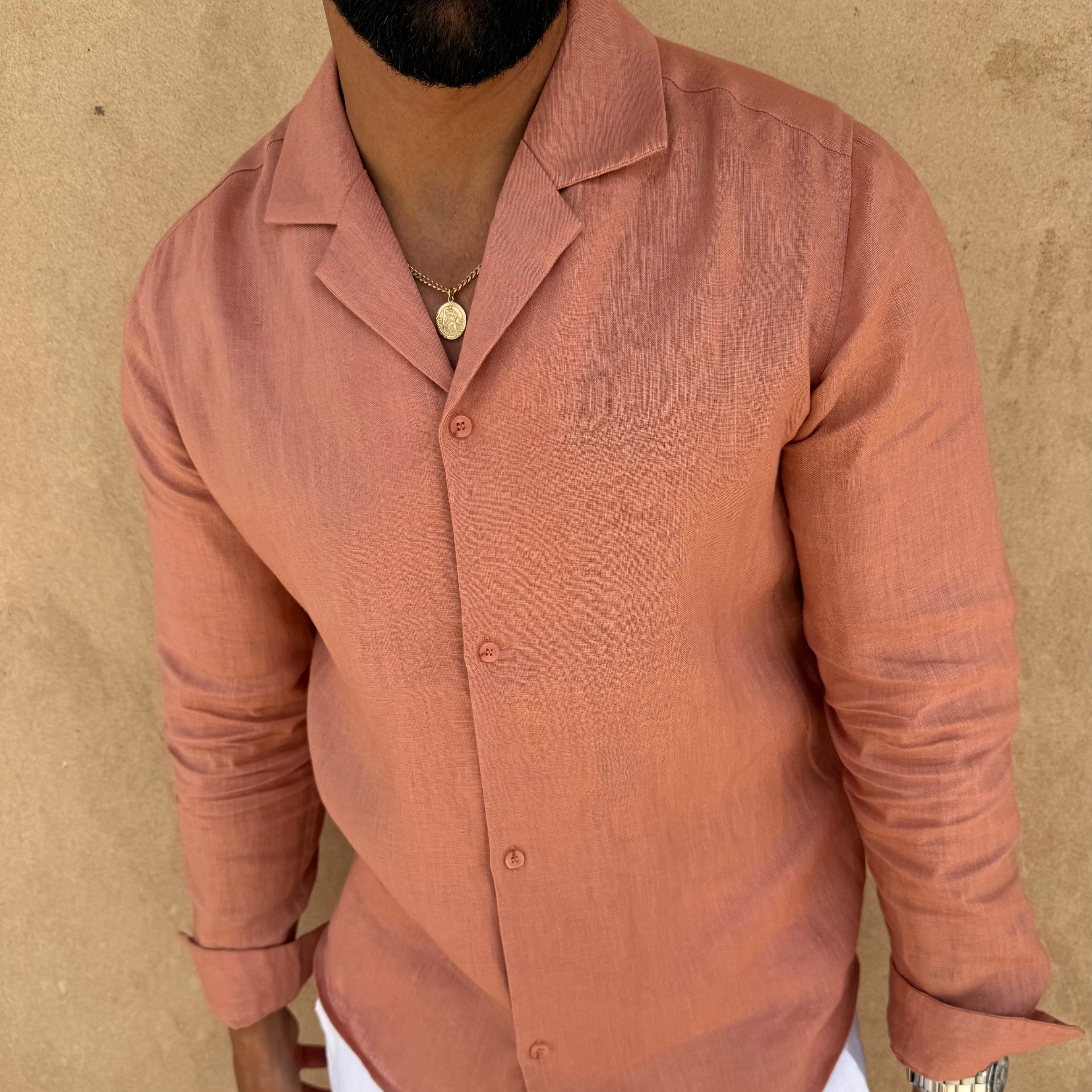 Capri Men's Linen Shirt – view 12
