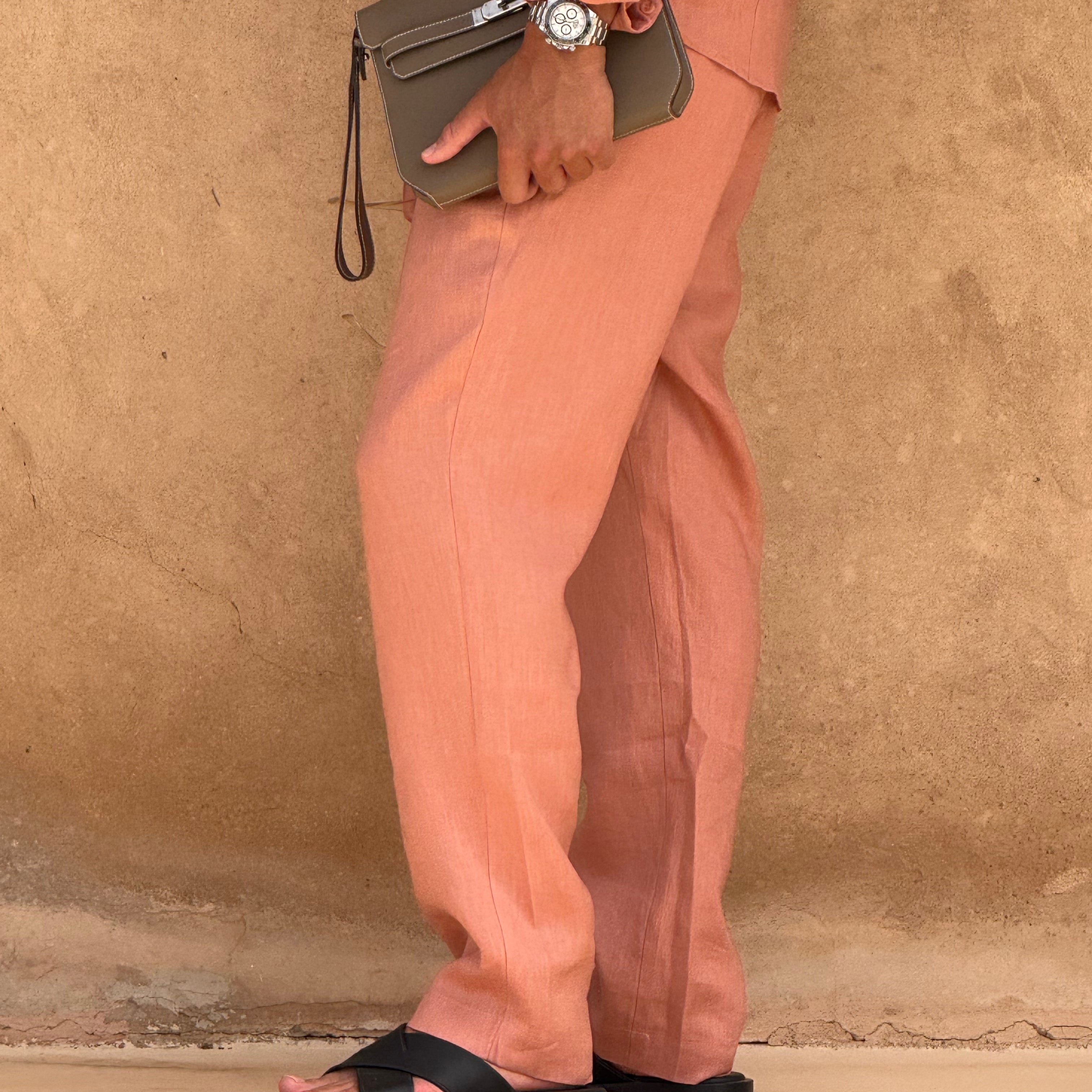Capri Men's Linen Trousers – view 11