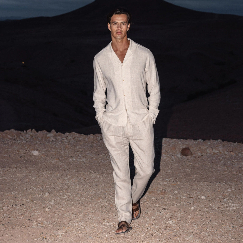 Capri Men's Linen Trousers – view 2