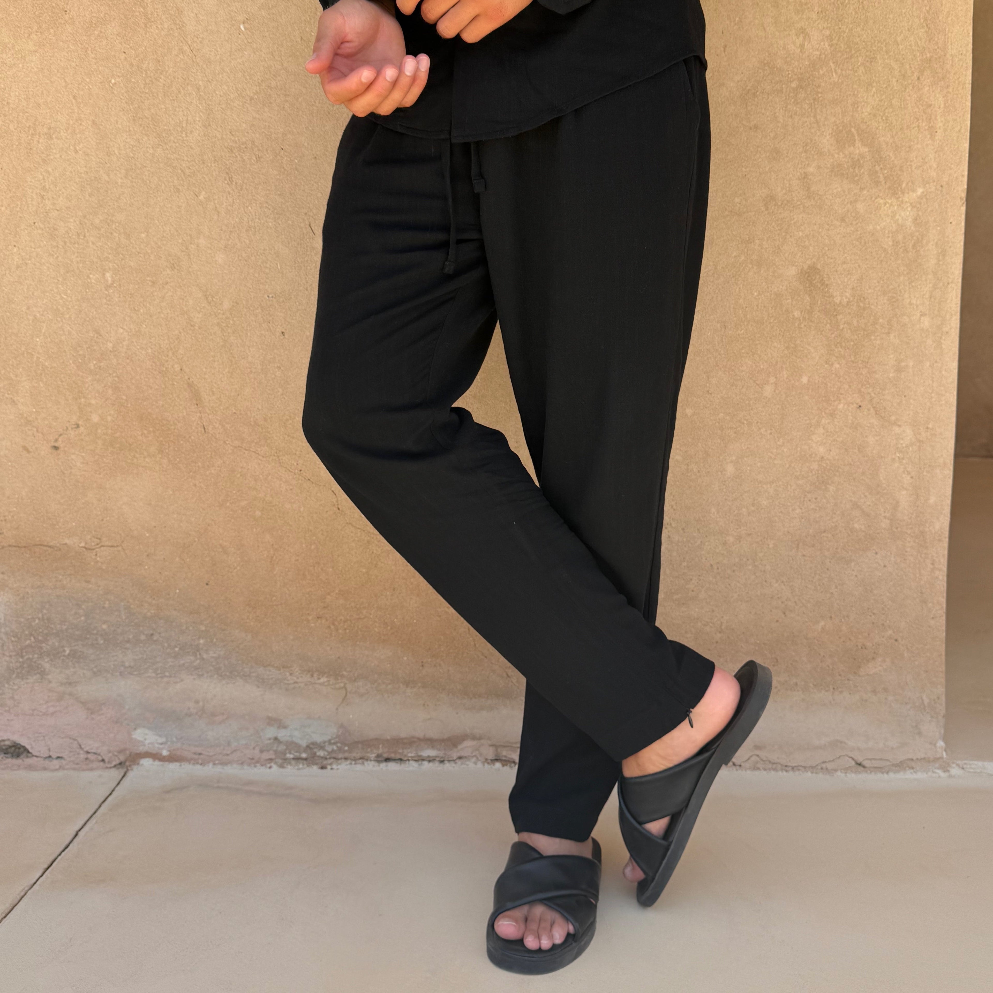 Capri Men's Linen Trousers – view 10