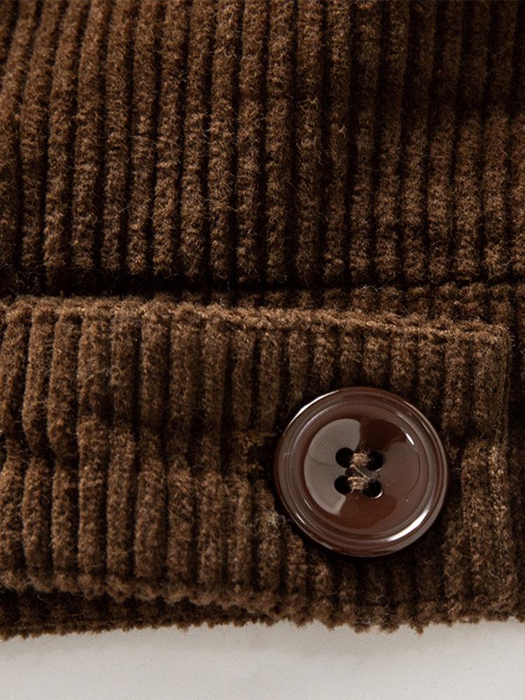 Men's Teddy-Fleece Lined Corduroy Jacket – view 12