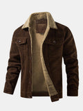 Men's Teddy-Fleece Lined Corduroy Jacket – Belgravia Wear