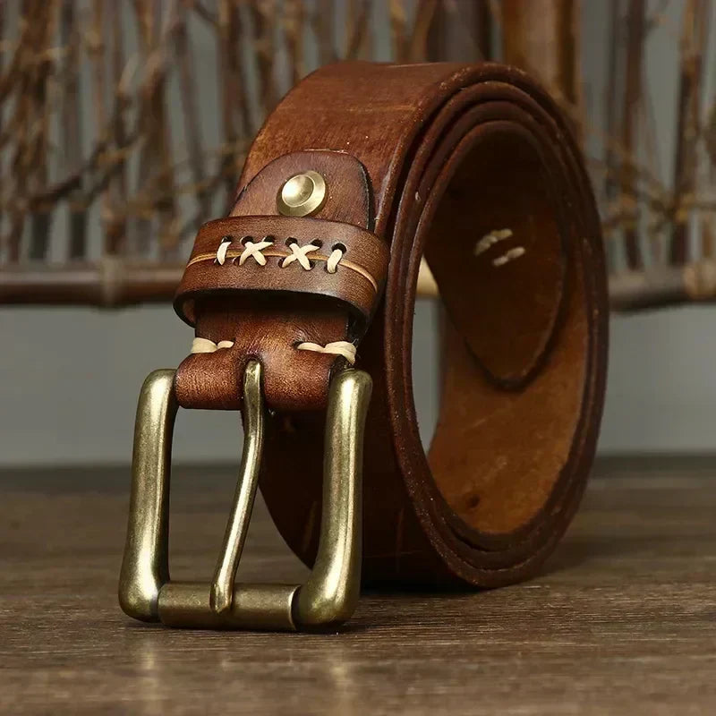 Everest Men's Full-Grain Leather Belt – Belgravia Wear