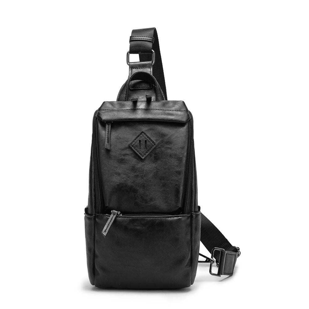 Men's Synthetic Leather Crossbody Bag – view 4