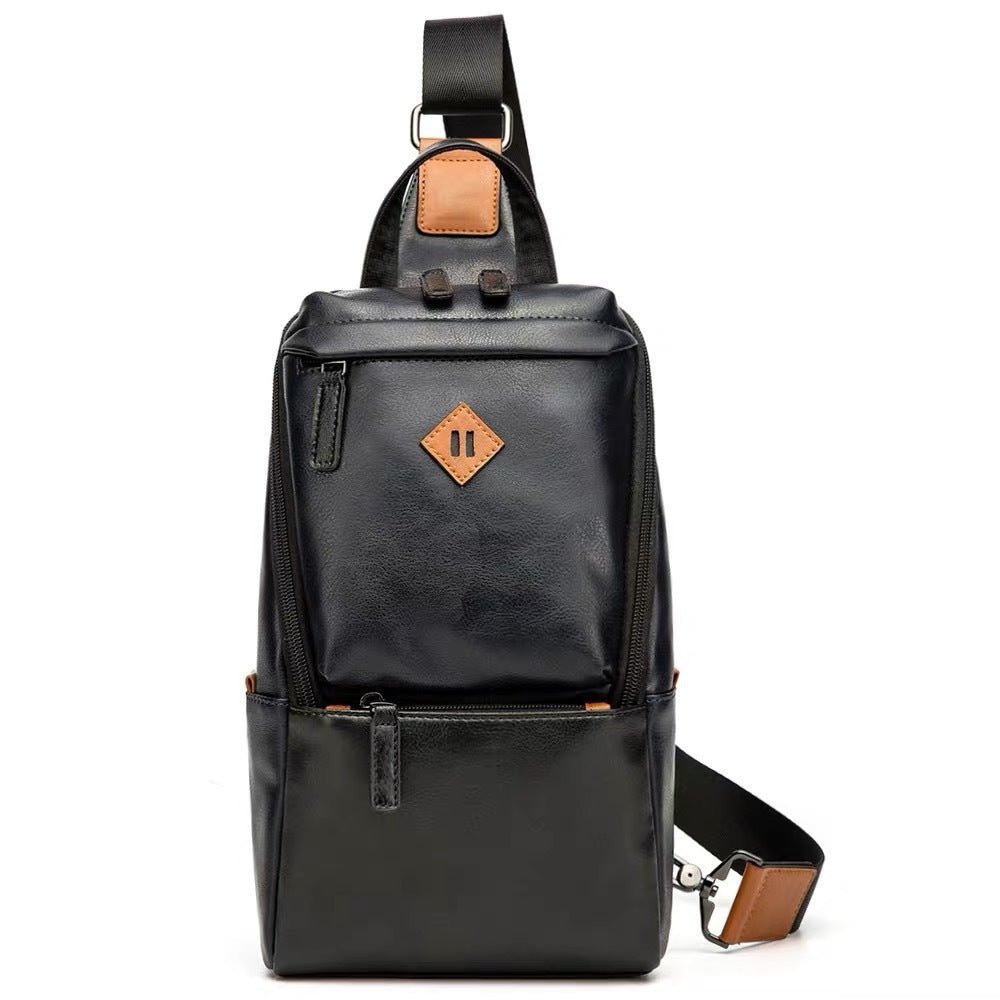 Men's Synthetic Leather Crossbody Bag – Belgravia Wear