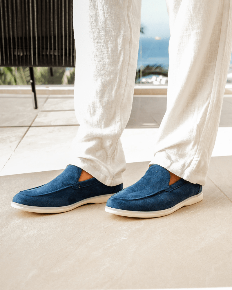 Men's Old Money Suede Loafers – view 14