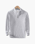Verbier Men's Cotton Half-Zip Jumper – Belgravia Wear