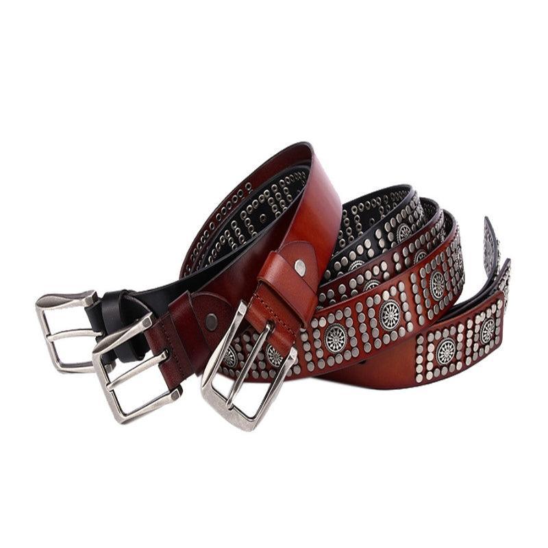 Makan Men's Studded Leather Belt – view 5
