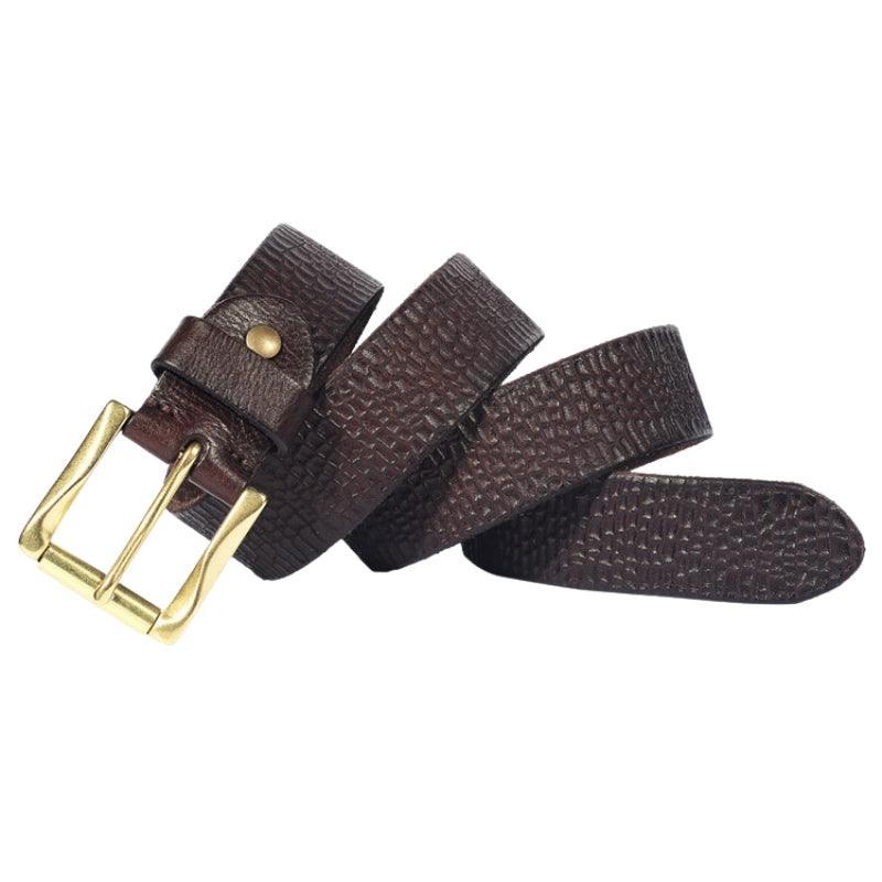 Sinaaq Men's Grained Leather Belt – view 2