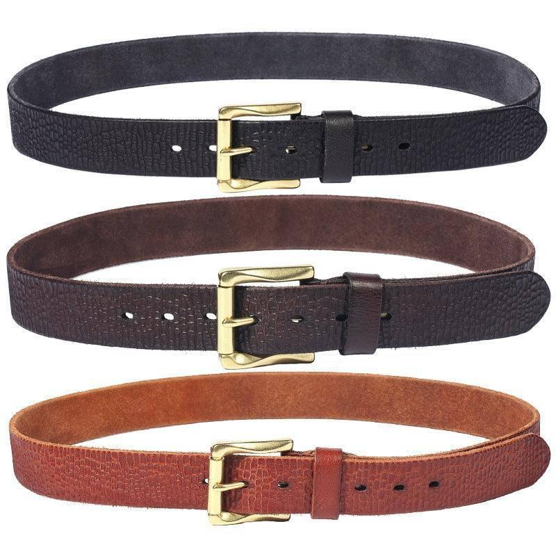 Sinaaq Men's Grained Leather Belt – view 6