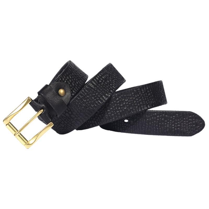Sinaaq Men's Grained Leather Belt – view 3
