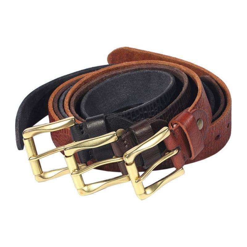 Sinaaq Men's Grained Leather Belt – view 5